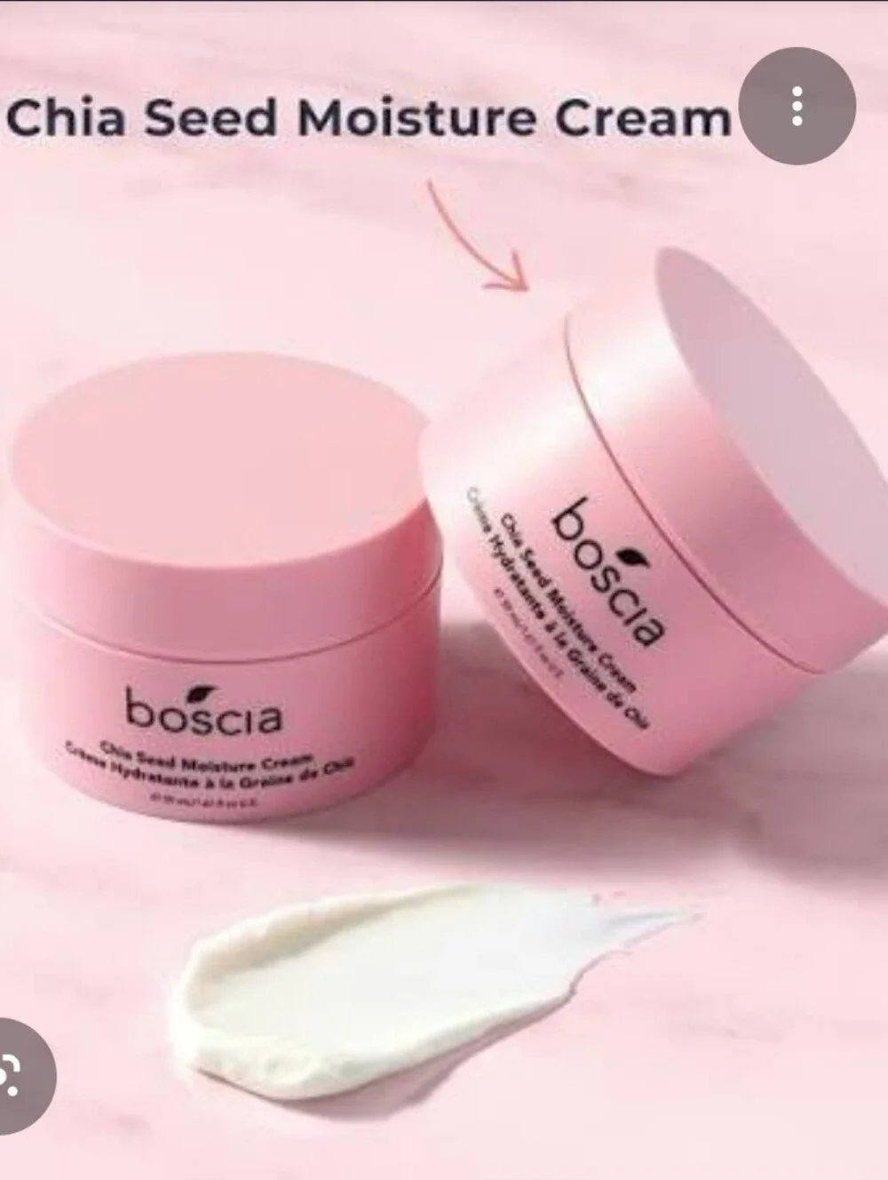 Boscia~ Chia Seed Moisture Cream - Picture 2 of 8